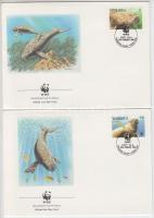1988 WWF: Dugong sor 4 db FDC-n Mi 782-785