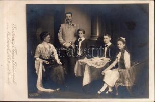 Franz Ferdinand with his family