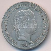 1848KB 20Kr Ag "V. Ferdinánd" T:1-