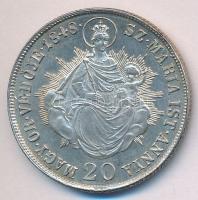 1848KB 20Kr Ag "V. Ferdinánd" T:1-