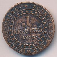 Ausztria / magyar verdejel 1812E 1Kr T:2-,3