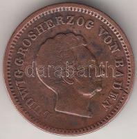 Német Államok / Baden 1827. 1Kr "Lajos nagyherceg" T:2-
German States / Baden 1827. 1 Kreu...