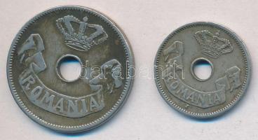 Románia 1906. 5b + 20b T:2-
Romania 1906. 5 bani + 20 bani T:Vf