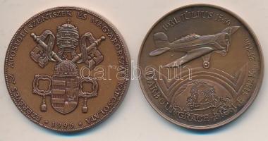 Bozó Gyula (1913-2004) 1991. "60 éves a Magyar Óceánrepülés" + 1996. "Ezeréves az Apo...