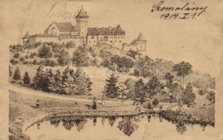 Szomolány castle of József Pálffy (b)