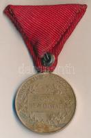 1898. "Jubileumi Emlékérem Fegyveres Erő Számára / Signum memoriae" Br kitüntetés mellszal...