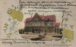 Hódmezővásárhely, nyári színkör, szecessziós / Art Nouveau, litho