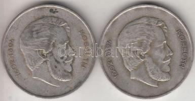 1947. 5Ft Ag "Kossuth" (2x) T:3