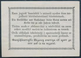 1849. 30Kr "Kincstári utalvány" T:II