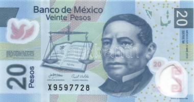 Mexikó 2010. 20P T:I Mexico 2010. 20 Pesos C:UNC