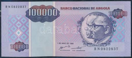 Angola 1995. 100.000K T:I Angola 1995. 100.000 Kwanzas C:Unc