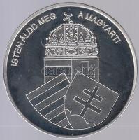 DN "Nemzetünk nagyjai-Mátyás Király" Ag emlékérem (10,37g/0.999)  T:PP