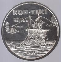 Samoa 1988. 10T Ag "Kon-Tiki" T:PP
Samoa 1988. 10 Tala Ag "Kon-Tiki" C:PP