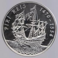 Törökország 1995. 50.000L Ag "Piri Reis" T:PP
Turkey 1995. 50.000 Lira Ag "Piri Reis&...