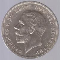 Nagy-Britannia 1935. 1C Ag "V. György / Ezüst jubileum" T:2 Great Britain 1935. 1 Crown Ag "George V / Silver Jubilee" C:XF