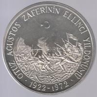 Törökország 1972. 50L Ag "Kemal Atatürk bevonulása Smyrnába" T:exPP
Turkey 1972. 50 Lira &...