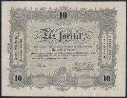 1848. 10Ft "Kossuth bankó" T:II
