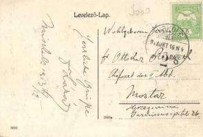 Miskolc Széchenyi utca, Weidlich-udvar, Apolló színház, villamos