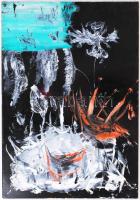 Jelzés nélkül: Cím nélkül. Olaj, farost, 48x33cm