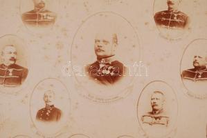1899-1903 A Ludovika Akadémia tisztikara Nyiri Sándor (1854-1911) vezérkari ezredes, későbbi hadügym...