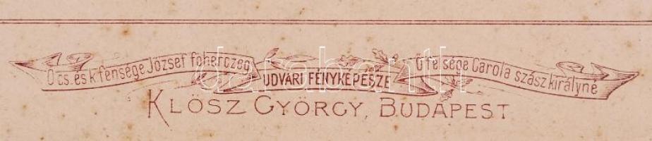 1899-1903 A Ludovika Akadémia tisztikara Nyiri Sándor (1854-1911) vezérkari ezredes, későbbi hadügym...
