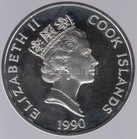 Cook-szigetek 1990. 50$ Ag "Amerika 500 éve - Henry Hudson" T:PP
Cook Islands 1990. 50 Dol...