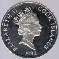 Cook-szigetek 1992. 50$ Ag "Amerika 500 éve - Vitus Bering" T:PP
Cook Islands 1992. 50 Dol...