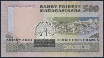 Madagaszkár 1988-1993. 500Fr T:I
Madagascar  1988-1993. 500 Francs C:Unc