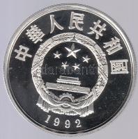 Kína 1992. 5Y Ag "Marco Polo" T:PP
China 1992. 5 Yuan Ag "Marco Polo" C:PP