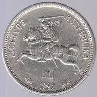 Litvánia 1925. 5L Ag T:2-
Lithuania 1925. 5 Litai Ag C:VF