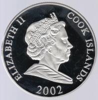 Cook-szigetek 2002. 5$ Ag "Thor Heyerdahl - Kon-Tiki" T:PP
Cook Islands 2001. 5 Dollars Ag...