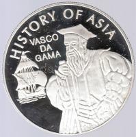 Cook-szigetek 2004. 1$ Ag(0.999)/20g "Ázsia történelme-Vasco Da Gama" T:PP Tanúsítvánnyal!...