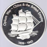 Cook-szigetek 2005. 1$ Ag(0.999)/20g "Ázsia történelme-Ópiumháború" T:PP Tanúsítvánnyal!
C...