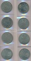 NDK ~1960. 8db klf Ni emlékérem berakóban (35mm) T:1
GDR ~1960. 8pcs diff Ni commemorative coin in a...