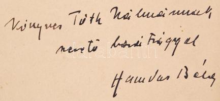 Hamvas Béla: Természettudományos mitológia. Különlenyomat a Debreceni Szemléből. Debrecen, 1934, 10p...