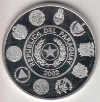 Paraguay 2002. 1G Ag "A két világ találkozása" T:PP
Paraguay 2002. 1 Guarani Ag "Enco...