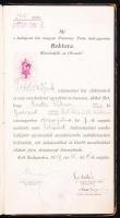 1937 Nádler Pálma írónő, Nádler Róbert (1858-1938) festőművész lányának indexe a Pázmány Péter Tudom...