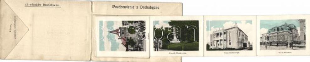 Drohobics leporello with 12 cards (small tear)