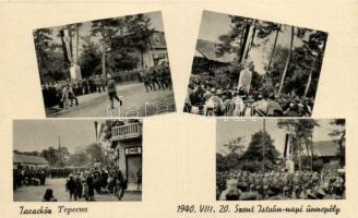 1940 Taracköz Szent István napi ünnepély / Saint Stephan ceremony