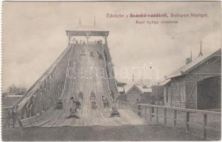 Budapest X. Népliget szánkóvasút (fl)