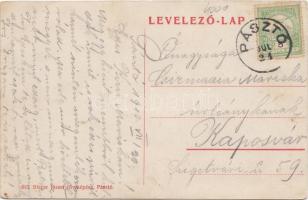 Pásztó Vasút utca, Müller Dezső és Pálmai Adolf üzletei