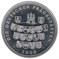 Németország 2008 "Gorch Fock" Ag emlékérem (10.56g/0.500/35,5mm) T:PP
Germany 2008. "...