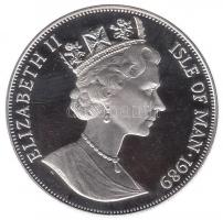 Man-sziget 1989. 1C Ag "Lázadás a Bounty hajón" T:PP
Isle of Man 1989. 1 Crown Ag "Mu...
