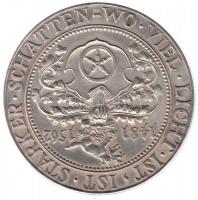 Németország DN "Götz von Berlichingen" Ag emlékérem (24.56g/1000/35mm) T:2
Germany ND &quo...