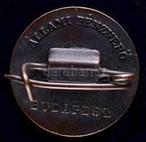 DN "Pest-Buda / Állami Pénzverő, Budapest" Br jelvény T:2