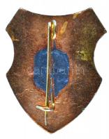 ~1970. "Corvin Mátyás Híradásipari Szakközépiskola" zománcozott iskolajelvény T:2