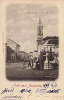 Zilah Rákóczi street, church