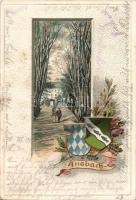 Ansbach royal garden, Emb. litho