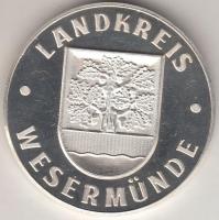 NSZK 1975. "25 éves az Elmloher Reitertag" Ag emlékérem 30.31g/0.986/40mm) T:PP Díszdobozb...