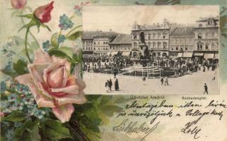 Arad Liberty square, floral litho (fl)